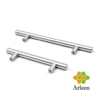 Arleen มือจับประตู ตู้ ลิ้นชัก วัสดุสแตนเลสสีขาว สไตล์นอร์ดิก มีหลายขนาด cabinet handle