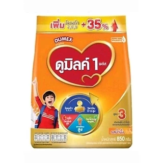 (ขายยกลัง) นมผงดูมิลค์ ขนาด 850 กรัม x 12 ถุง สำหรับเด็กอายุ 1 ปีขึ้นไป