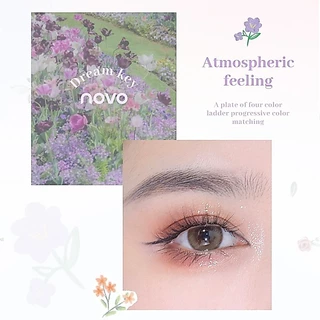 5769 (ใหม่/แท้) NOVO อายแชโดว์ เนื้อชิมเมอร์และแมท Eye shadow ติดทน กันน้ำ กันเหงื่อ
