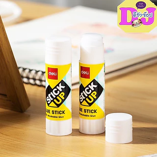 Deli Glue Stick กาวแท่ง แพ็ค 12 แท่ง ขนาด 36/21 /15/ 9 กรัม กาว อุปกรณ์สำนักงาน เครื่องเขียน ขายส่ง