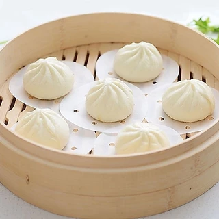100 ชิ้น กระดาษนึ่ง ซาลาเปา ขนม ไม่ติดกระดาษ หรี่ซํา ขนมปัง เบเกอรี่ กระดาษ ร้านอาหาร หม้อนึ่ง เสื่อครัว เครื่องมือทําอาหาร