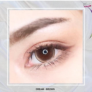 คอนแทคเลนส์(บิ๊กอาย) Dream Chestnut / Gray (Wink) ⭐️ลายฮิต ขายดีมาก กรองแสงกันยูวี