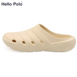 Hello Polo รองเท้าแตะแบบสวม unisex รุ่น HP8019 แฟชั่น พื้นนิ่ม กันน้ำ วัสดุ EVA