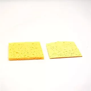 ฟองน้ำทำความสะอาดปลายหัวแร้ง สี่เหลี่ยม ฟองน้ำเช็ดปลายหัวแร้ง Soldering Spongeฟองน้ำกำจัดดีบุก, ฟองน้ำทำความสะอาดปลายหัว