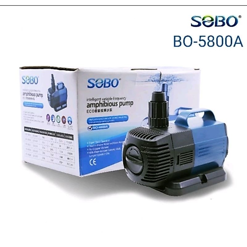 Sobo ปั๊มน้ําสะเทินน้ําสะเทินบก BO-5800A (5800L/H)(38W)