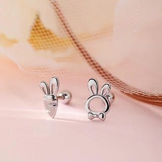 2024 ใหม่ Stud Earings สําหรับผู้หญิง Helix ต่างหู 925 Silver Plated ต่างหูเจาะชุดอุปกรณ์เสริมเครื่องประดับ