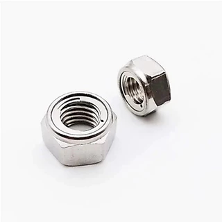 น็อตกันคลาย ยู-ล็อค เกลียวมิล หยาบ Stanless Steel SUS 304 Metric Thread U-Lock Nuts.