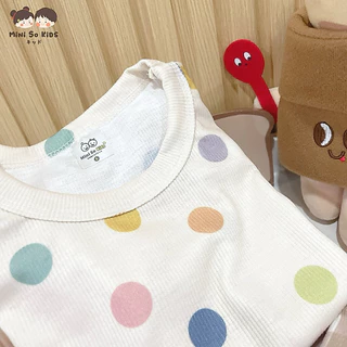 เสื้อยืดเด็ก Happy look ใส่สบาย ลายน่ารัก Basic t-shirt👦🏻👧🏻