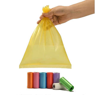 AL-032 ถุงเก็บอึหมา แมว สุนัข (สุ่มสี 12 ชิ้น) สัตว์เลี้ยง ถุงขยะพกพา ราคาถูก พร้อมส่ง