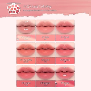 (หมดอายุ01/05/2027 ) Clearance dasique Mood Painting Lip & Cheek Palette