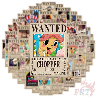 ❉ สติ๊กเกอร์ One Piece Wanted Series 02 ❉ 50 ชิ้น/เซ็ต DIY แฟชั่นสติ๊กเกอร์ Doodle กันน้ํา
