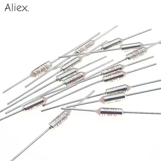Tf ฟิวส์ความร้อน RY 10A 15A 250V 60℃-300℃ อุณหภูมิ152ค/155/157/160/165/167/170/172/180/185/188/192/200/210/216/227/230/235/240/250/255/260/270/280/300℃