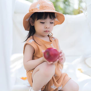 Saeson Tencel™ Basic Jumpsuit Set (New Collection) ชุดจั๊มสูทแขนกุด + หมวก