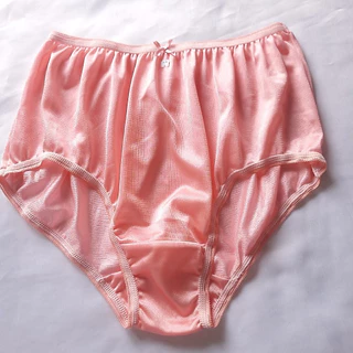 กางเกงในผ้าไนลอน ผ้าวาโก้ สีพาสเทล แบบเต็มตัว ไซส์ L(ใหญ่) Woman Underwear Nylon กรุณาตรวจขนาดก่อนสั่งซื้อ