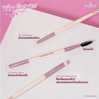 (OD8048) odboโอดีบีโอ ยัวร์ เฟโวริท บรัช แปรงแต่งหน้า เบาสบายใช้ง่าย มีหลายขนาด