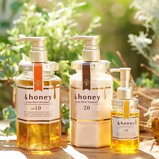&HONEY DEEP MOIST TREATMENT 445G (ทรีทเม้นท์ดูแลผมแห้งเสีย ให้ผมนุ่มลื่น ชุ่มชื้นยาวนาน)