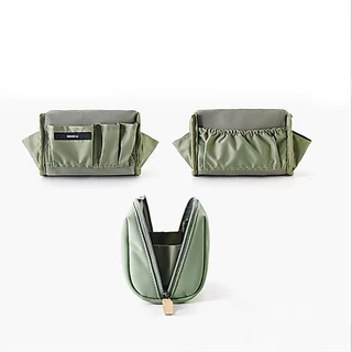【พร้อมส่ง】miss bag fashion กระเป๋าใส่เครื่องสำอาง ลิปติก กันน้ำ ผ้าไนล่อน