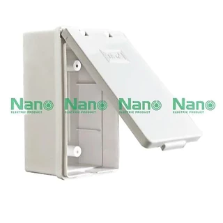 10 ชิ้น 30 ชิ้น ยกลัง กล่องฝาปิดกันน้ำ กล่องฝาปิด กันน้ำ ขนาด 3x5.5 NANO สีดำ NANO 406B 406 406C 406BC