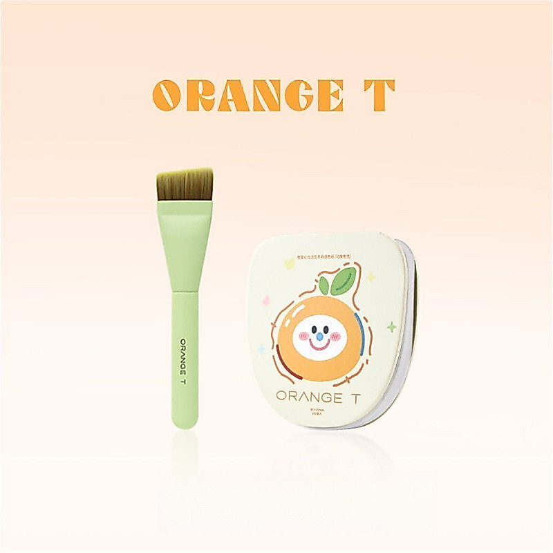 天优✨ORANGE T Liquid Foundation Palette แต่งหน้าแบบใช้แล้วทิ้ง Ar