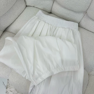 กางเกงบอลลูน unisex เอว24-38 ผ้าเครปญี่ปุ่นใส่สบายไม่ร้อน