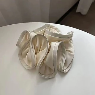 ผู้ถือหางม้าผม Tie Elegant ขนาดใหญ่ลําไส้ผม Scrunchies DIY อุปกรณ์เสริมของขวัญความยืดหยุ่นสูง Durability แหวนผม