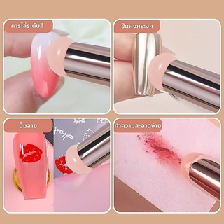 ฟองน้ำไล่สี ปั๊มลาย แต่งเล็บอเนกประสงค์ ใช้งานง่าย พกพาสะดวก พร้อมส่งจากไทย