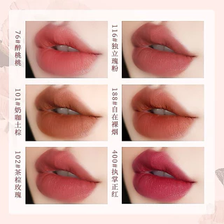 6029 (ใหม่/แท้) NOVO Lipstick ลิปแมท กำมะหยี่ สีสวย ติดทน กันน้ำ ลิปสติก