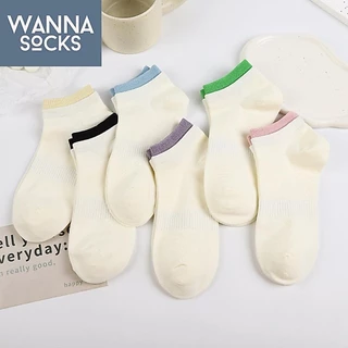 ส่งจากไทย!! ถุงเท้าข้อสั้น รุ่น Basic Cozy สไตล์มินิมอล สีพื้น ถุงเท้าแฟชั่น ทำจากผ้าฝ้าย B22