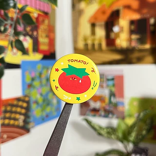 🍅 พร้อมส่ง🍀🧷Pin เข็มกลัดจิ๋ว ติดกระเป๋าปุ๊กปิ๊กมากก น่ารักทุกลาย!! 🤩 BY pleasenjoyy