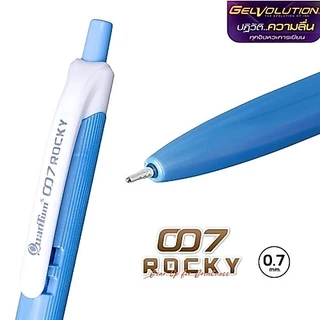 (ยกแพ็ค) ปากกาลูกลื่นควอนตั้ม ร้อคกี้ 007 ขนาดหัวปากกา 0.7 มม Quantum Rocky