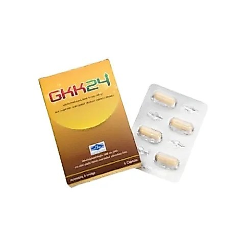 เกร็กคู GKK 24 1 กล่องบรรจุ 4 เม็ด