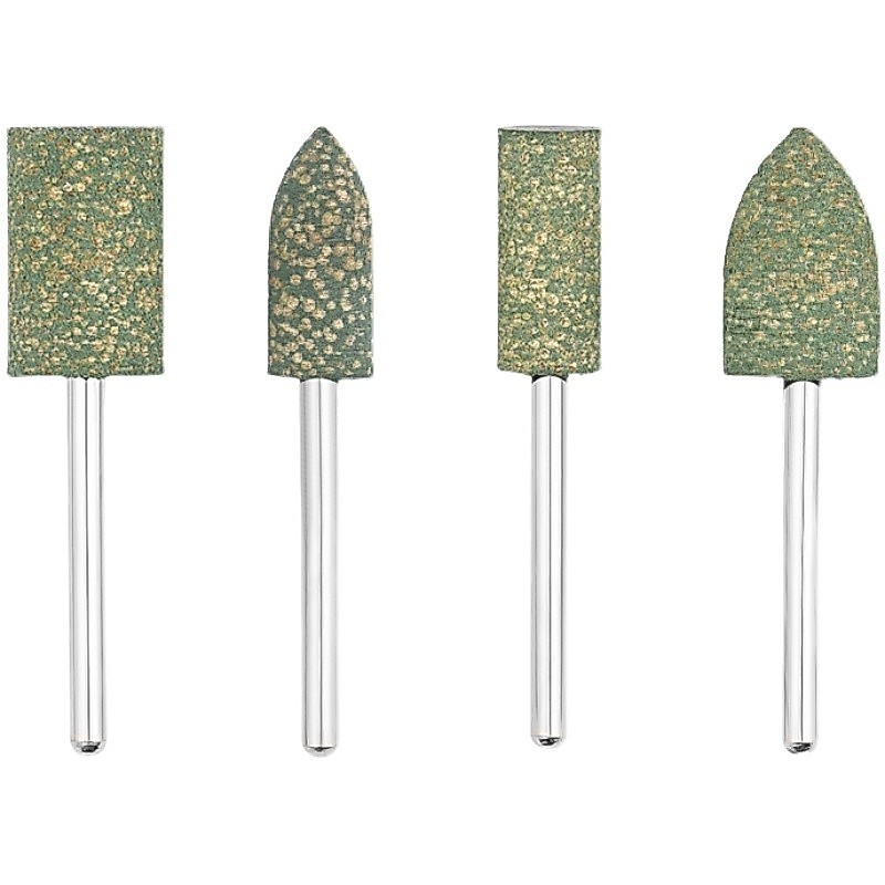 MHJSesameขัดหัวเจียร 3 มม.Shank ขัดทนหลายขนาดสําหรับขัดโลหะ DIY Rotary เครื่องมืออุปกรณ์เสริม [BL-C]