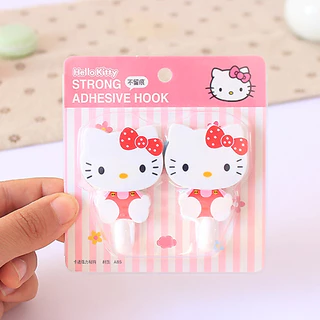 🐻 ตะขอติดผนังลายการ์ตูน กาวติดแน่น ไม่เจาะผนัง ไม่เป็นรอย รับน้ำหนักดี เหมาะห้องนอน ครัว ห้องน้ำ ส่งไว