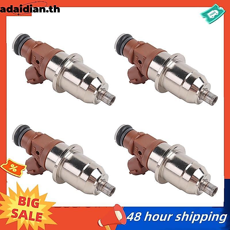 หัวฉีดหัวฉีด 4 ชิ้น MR560553 เหมาะสําหรับ Pinin 2.0L H67W H77W 4G93 4G94 สําหรับ IO E7T05072