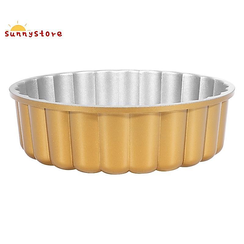 Charlotte Cake Pan,Charlotte Cake Pan กระทะนอนสติ๊ก, 9.4 Inch Cake Pan for Baking Fluted Mold