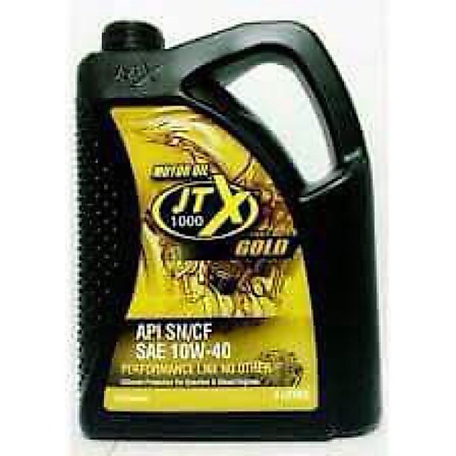 MINYAK ENJIN JTX GOLD 4 ลิตร