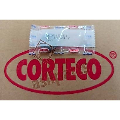 NOK ซีลน้ํามัน - TC 14x24x7 NBR ( 14 x 24 x 7 ) Corteco / Japan / AE0515E