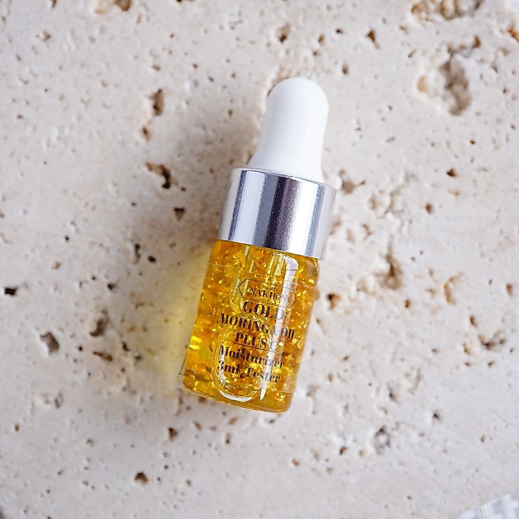 เทสเตอร์ 3ml น้ำมันมะรุมผสมทองคำ+วิตามินซี | Moringa Gold plus Vit C บำรุงผิว ผิวกระจ่างใส