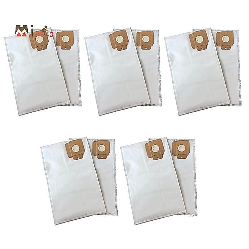 Mi4743i10Pcs เครื่องดูดฝุ่นกระเป๋าสําหรับ CV30/1 CV38/1 CV48/2 NSS ผ้าสังเคราะห์ถุงกรองอะไหล่อุปกรณ์