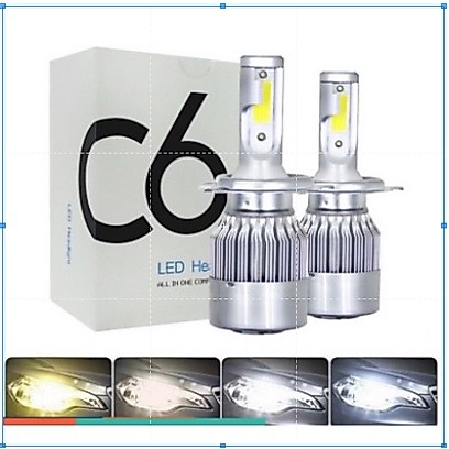 ไฟหน้า LED สว่างมาก 36W H7 H11 C6 สําหรับรถยนต์เข้ากันได้กับ KIA Cerato K3 K5 Hyundai Santafe ด้านหน