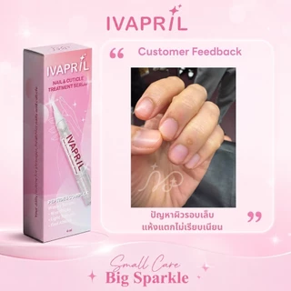 [ใหม่] IVAPRIL เซรั่มบำรุงเล็บและผิวรอบเล็บ | Nail & Cuticle Treatment Serum | ฟื้นฟูเล็บเปราะบาง จมูกเล็บลอก 4ml