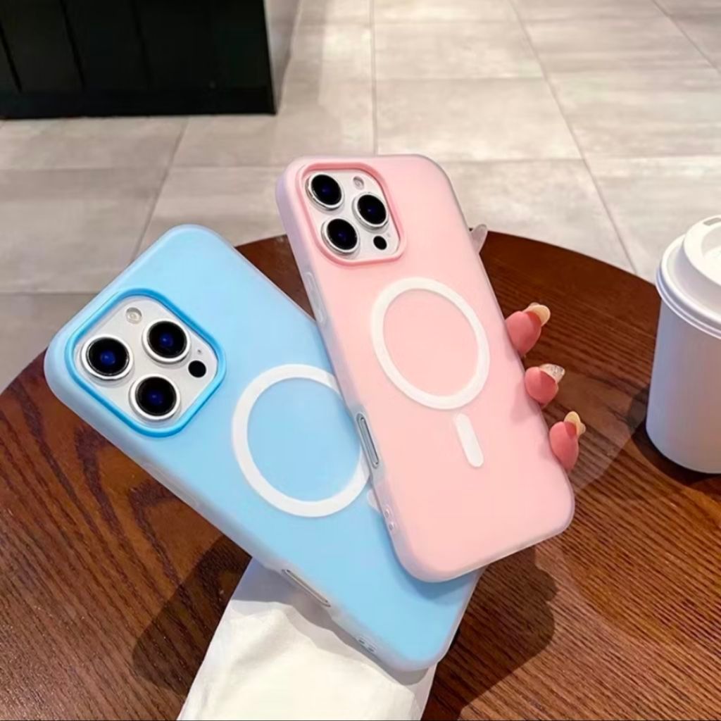 เคสแฟชั่น 2 in 1 สำหรับ OPPO A6X A6 A6C A6S A6T A6Tpro A6pro A5pro A3X A5X A57 A77s A58 เคสJelly สีพาสเทล ส่งในไทย #2s-m