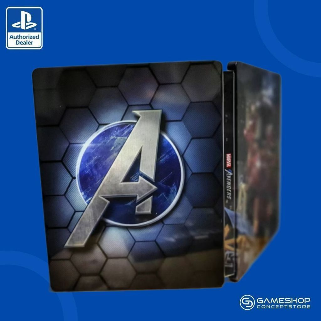[กล่องเหล็ก ส่งด่วน] PlayStation : Marvel's Avengers Official Collector's Limited Steelbook Case (NO GAME)