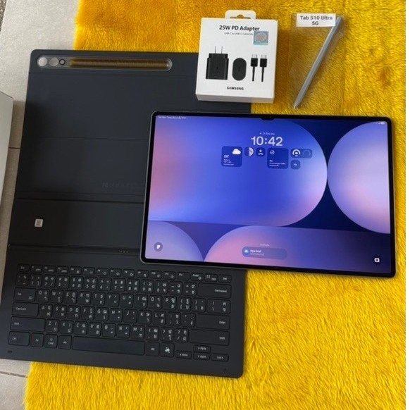 Samsung Galaxy Tab S10 Ultra5G-12/512GB.ใหม่มากพร้อมคีย์บอร์ด