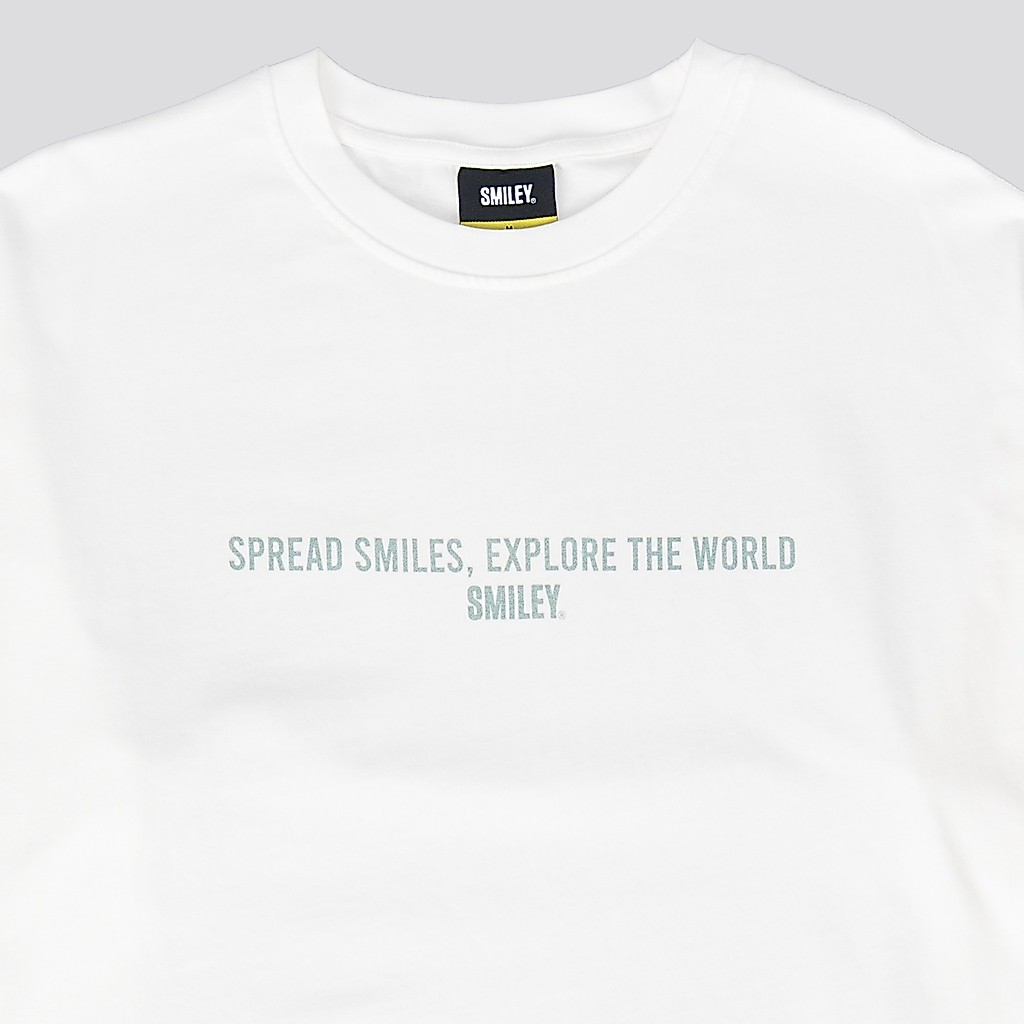 SMILEY®WOODLAND WHITE GRAPHIC T-SHIRT — صورة 3