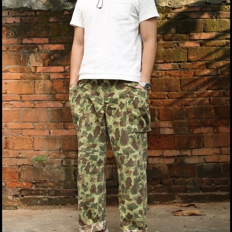 กางเกงทหารวินเทจโมเดล USMC P-44 Trousers