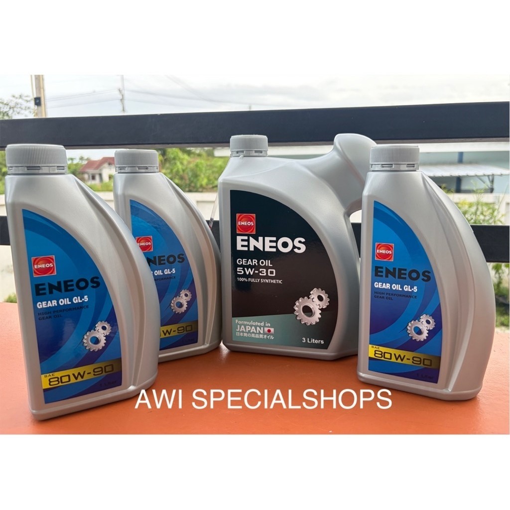 ชุดถ่ายน้ำมันเกียร์ธรรมดา Isuzu allnew Eneos5w30 +เฟืองท้ายEneos 80w90 gl5