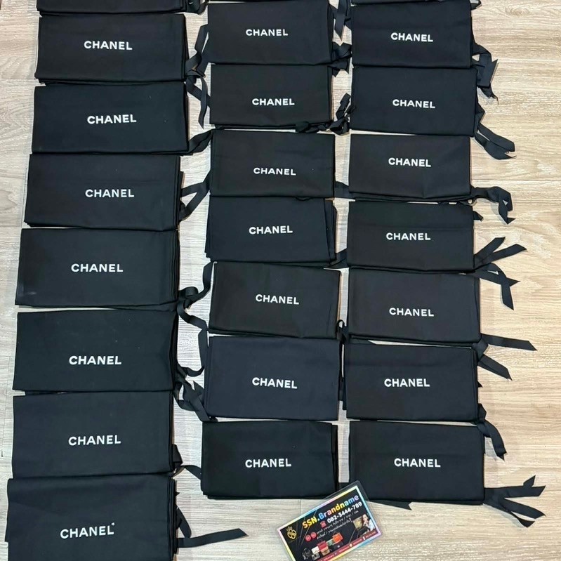 ถุงผ้าใส่รองเท้าแบรนด์เนม CHANEL  GUCCI LV PRADA HERMES(รับประกันของแท้ทุกชิ้น)