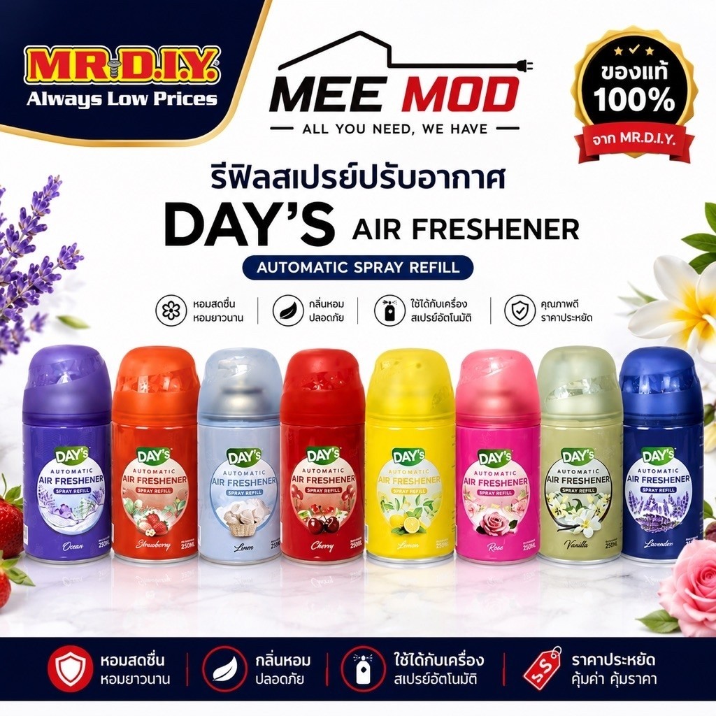 DAY’S Automatic Air Freshener Spray Refill