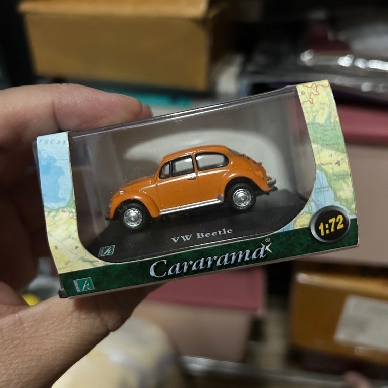 CARARAMA : VW Beetle สีส้ม